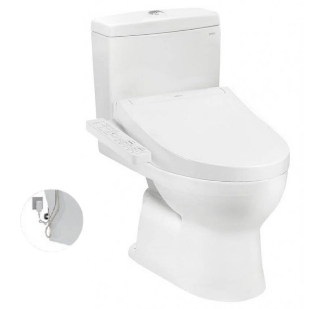 Bồn cầu TOTO CS320PDRW16 2 khối nắp điện tử Washlet C2 TCF23410AAA