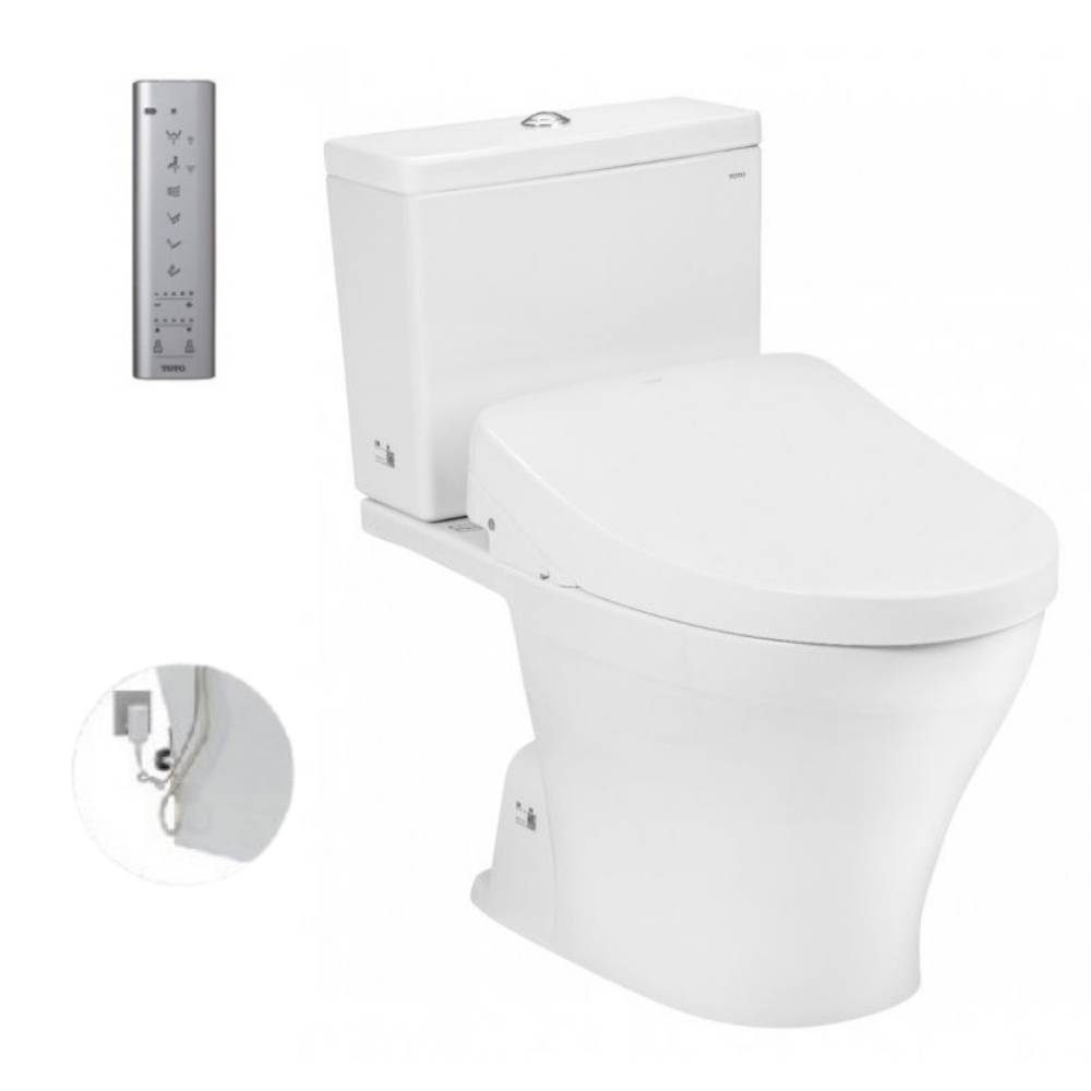 Bồn cầu TOTO CS326DW11 2 khối nắp điện tử Washlet S7 TCF4911Z