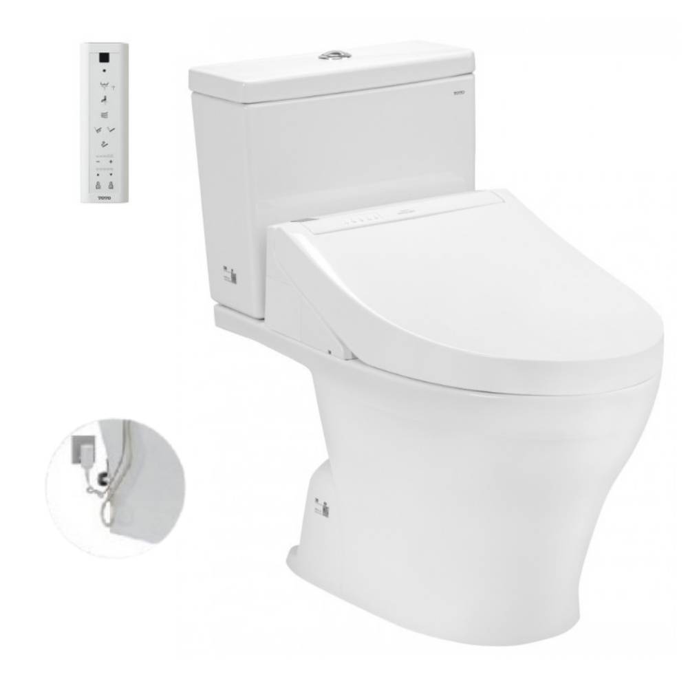 Bồn cầu TOTO CS326DW14 2 khối nắp điện tử Washlet C5 TCF24410AAA