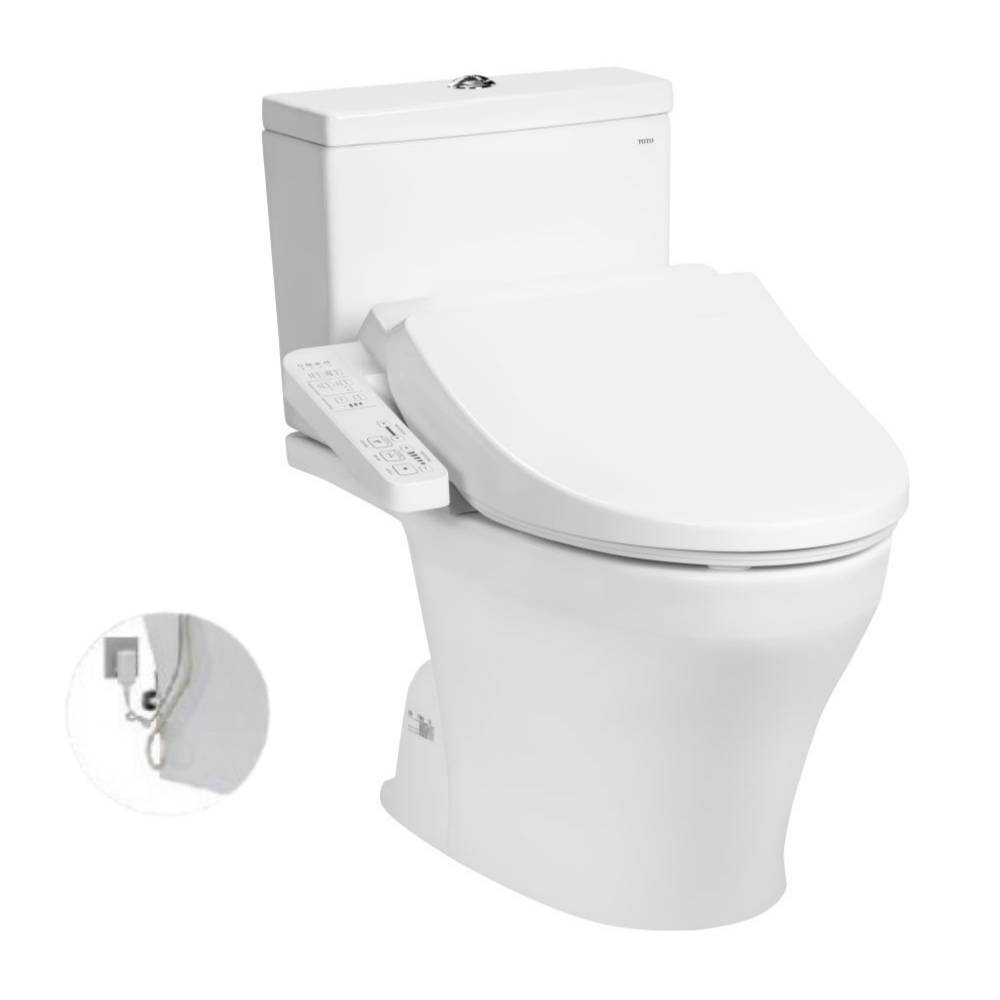 Bồn cầu TOTO CS326DW18 2 khối nắp điện tử TCF23710AAA Washlet C2 cơ bản