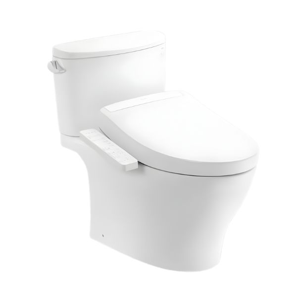 Bồn cầu TOTO CS767CRW24 2 khối nắp điện tử Washlet S2 TCF33461GAA giấu dây