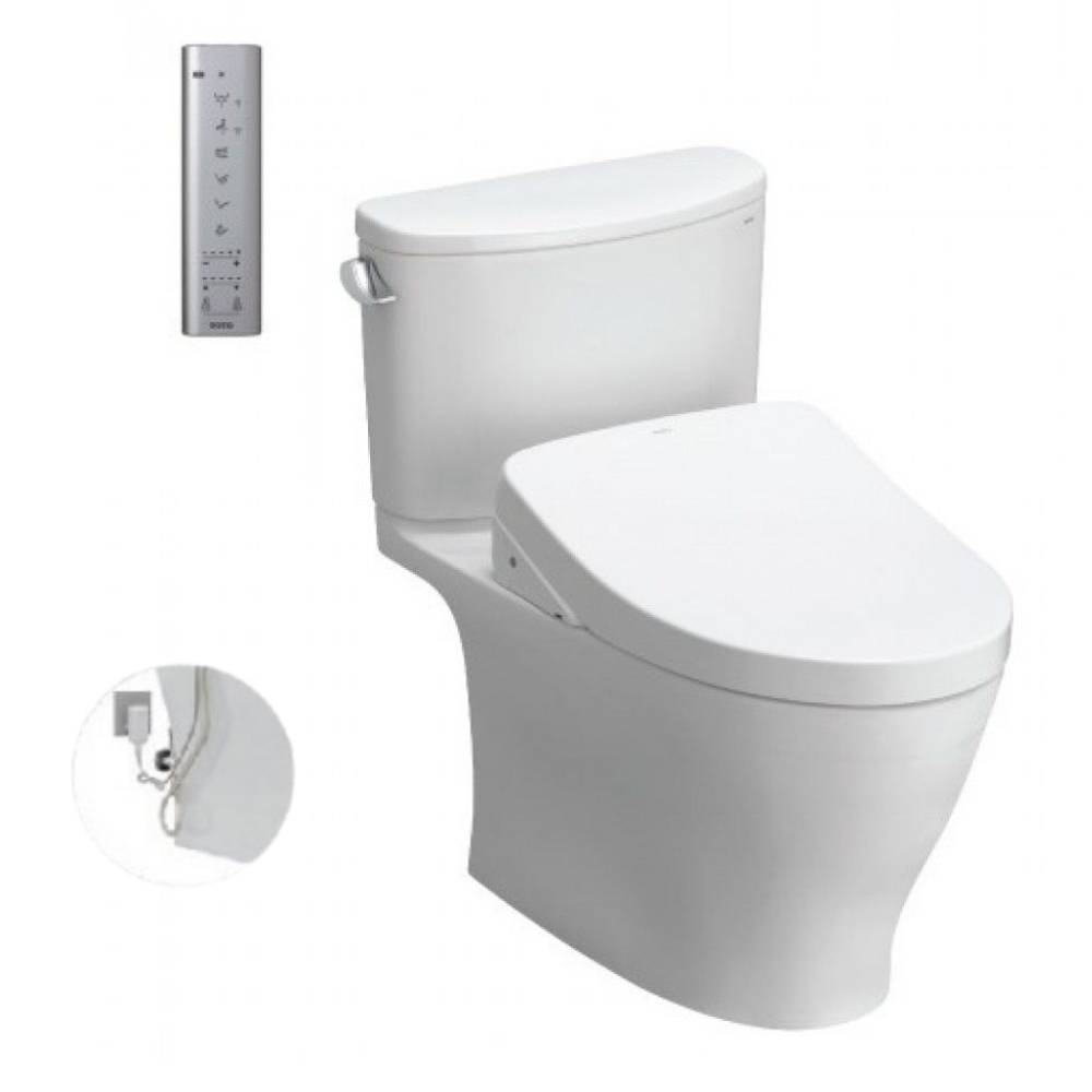 Bồn cầu TOTO CS767RW11 2 khối nắp điện tử Washlet S7 TCF4911Z