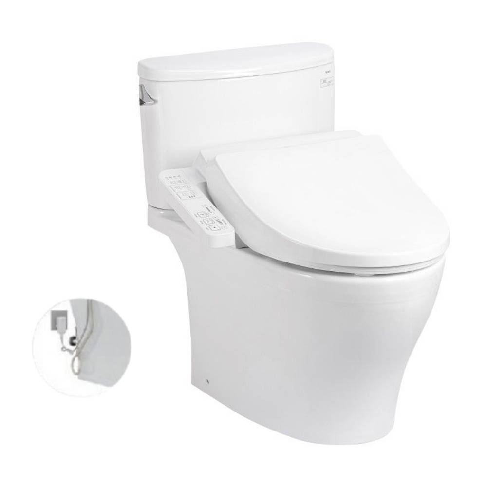 Bồn cầu TOTO CS767RW18 2 khối nắp điện tử TCF23710AAA Washlet C2 cơ bản