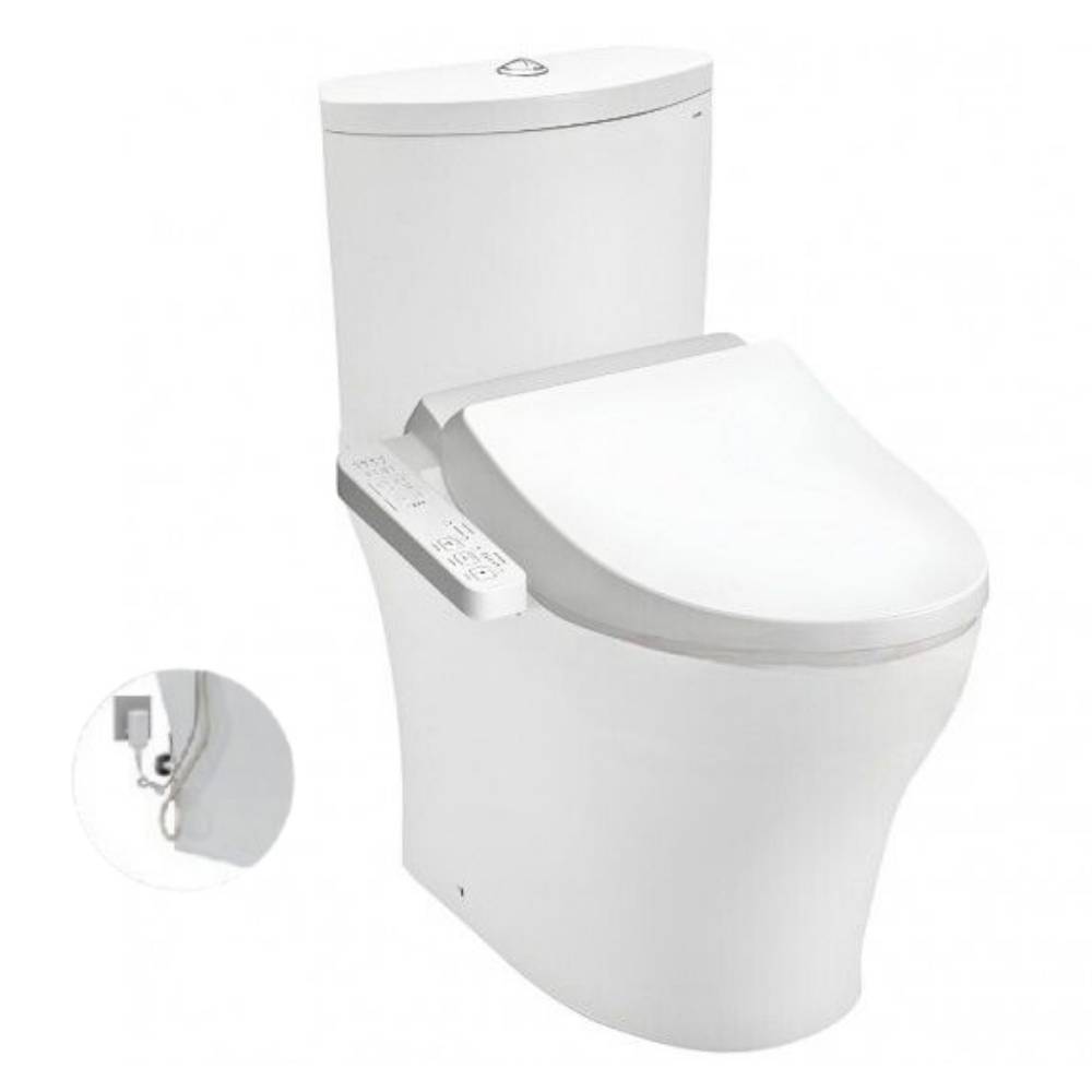 Bồn cầu TOTO CS838DW18 2 khối nắp điện tử TCF23710AAA Washlet C2 cơ bản