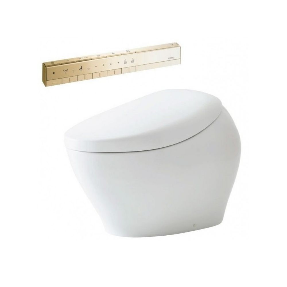 Bồn cầu thông minh Neorest NX II TOTO CS901VT T53P100VR bảng điều khiển bạc