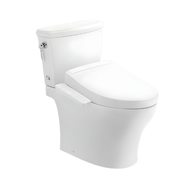 Bồn cầu TOTO CS986CGW24 2 khối nắp điện tử Washlet S2 TCF33461GAA giấu dây