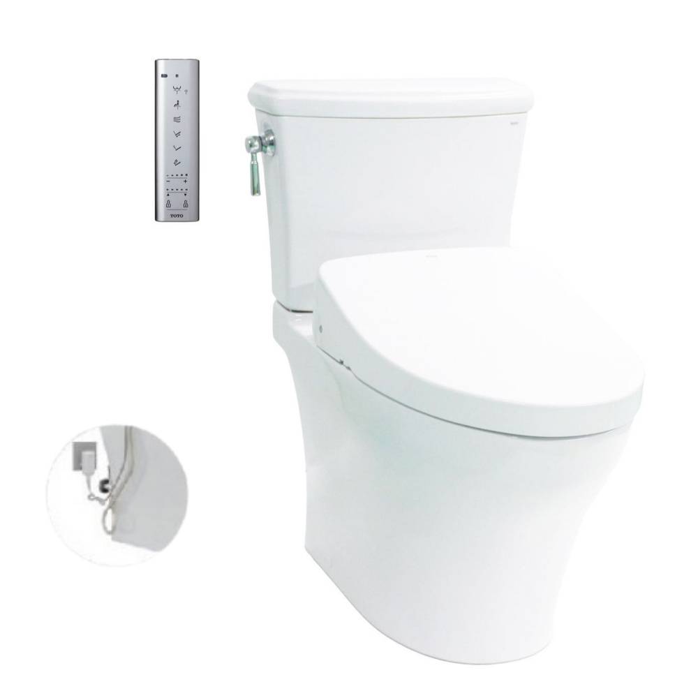 Bồn cầu TOTO CS986GW11 2 khối nắp điện tử Washlet S7 TCF4911Z