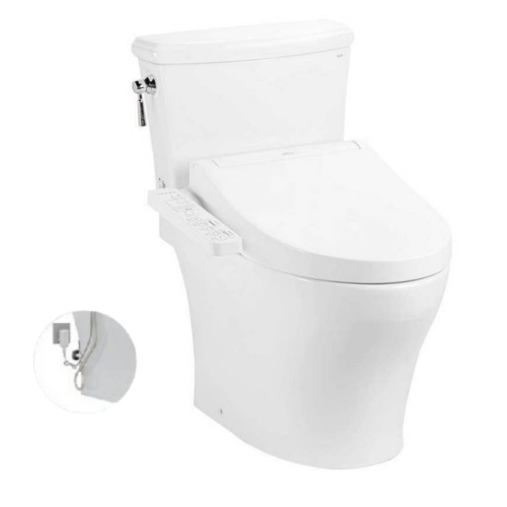 Bồn cầu TOTO CS986GW16 2 khối nắp điện tử Washlet C2 TCF23410AAA