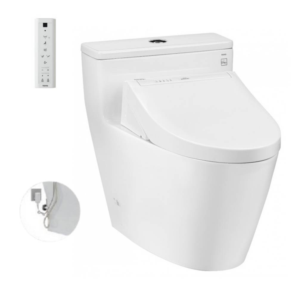 Bồn cầu TOTO MS625DW14 1 khối nắp điện tử Washlet C5 TCF24410AAA