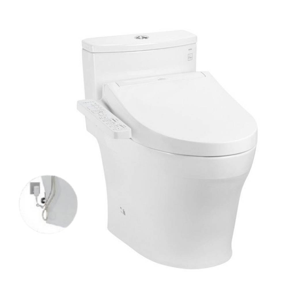 Bồn cầu TOTO MS885DW16 1 khối nắp điện tử Washlet C2 TCF23410AAA