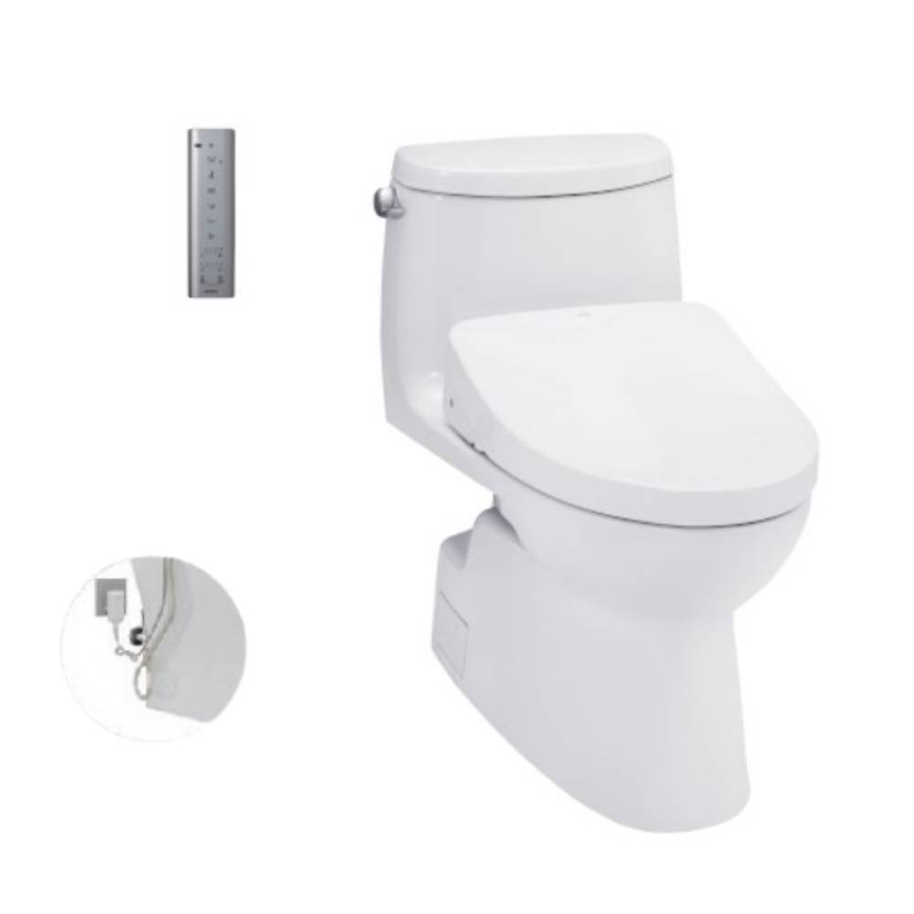 Bồn cầu TOTO MS905W11 1 khối nắp điện tử Washlet S7 TCF4911Z