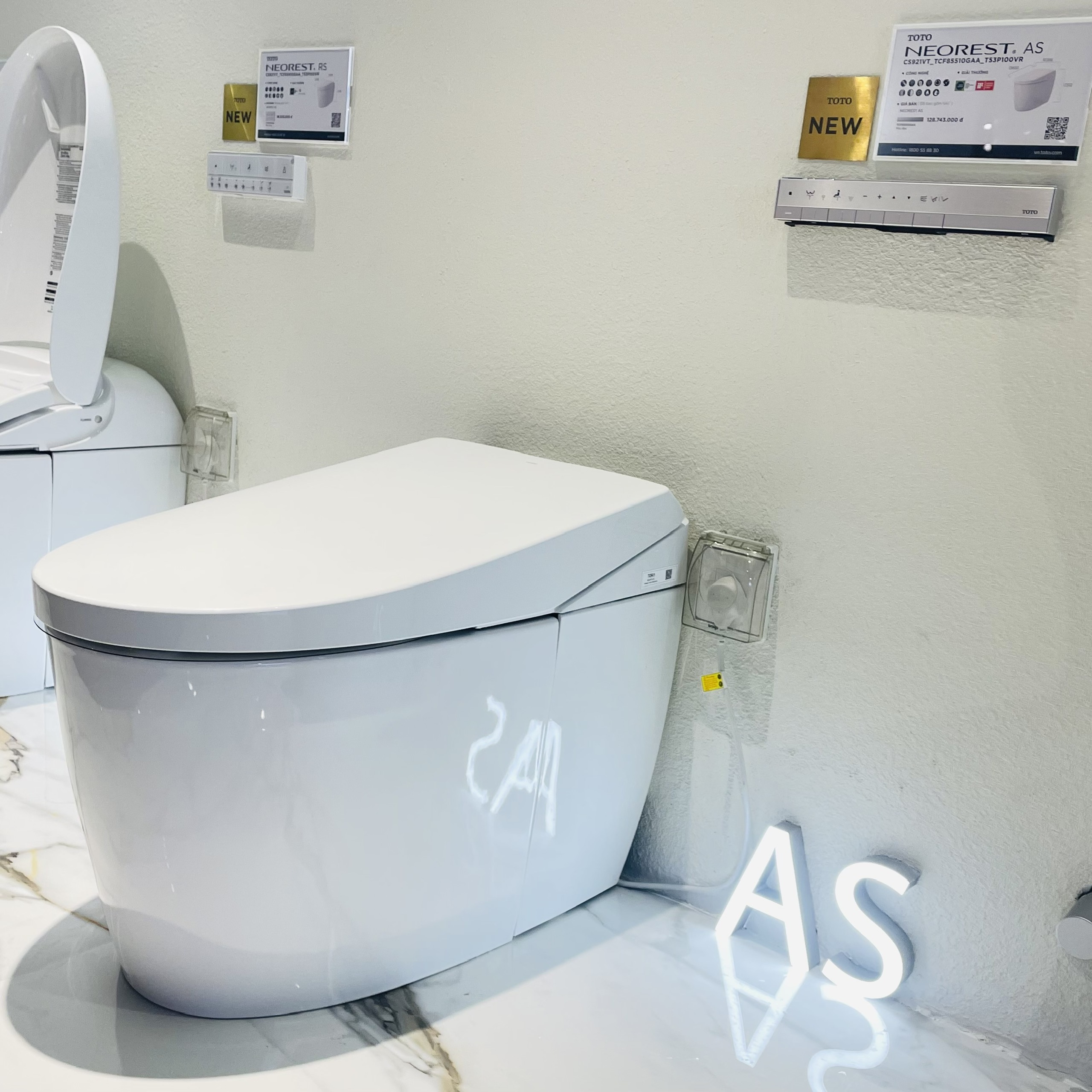 Bồn cầu thông minh Neorest AS TOTO CS921VT TCF85510GAA T53P100VR