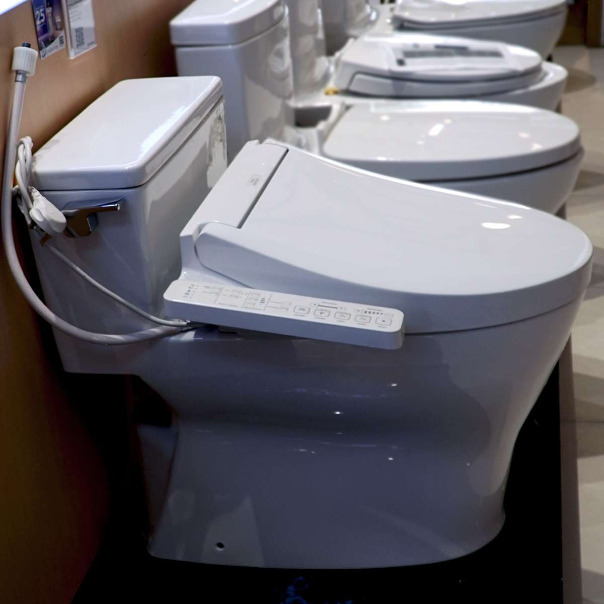 Bồn cầu TOTO MS188VKW16 T53P100VR 1 khối nắp điện tử Washlet C2 TCF23410AAA