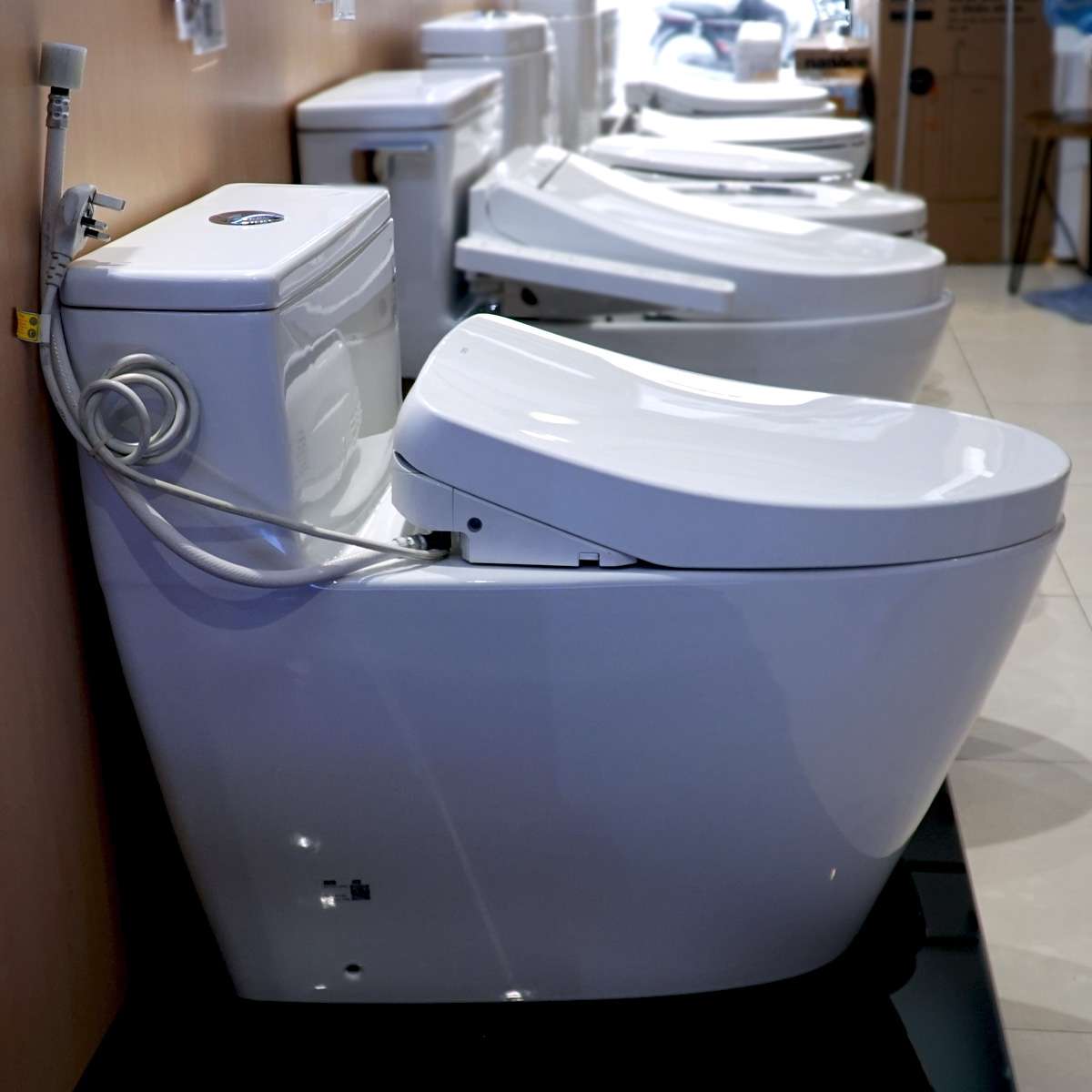 Bồn cầu TOTO MS625DW11 1 khối nắp điện tử Washlet S7 TCF4911Z