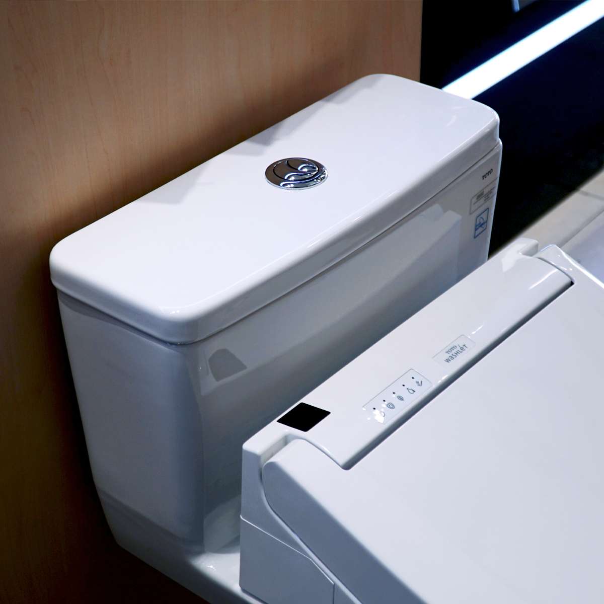 Bồn cầu TOTO MS855DW14 1 khối nắp điện tử Washlet C5 TCF24410AAA