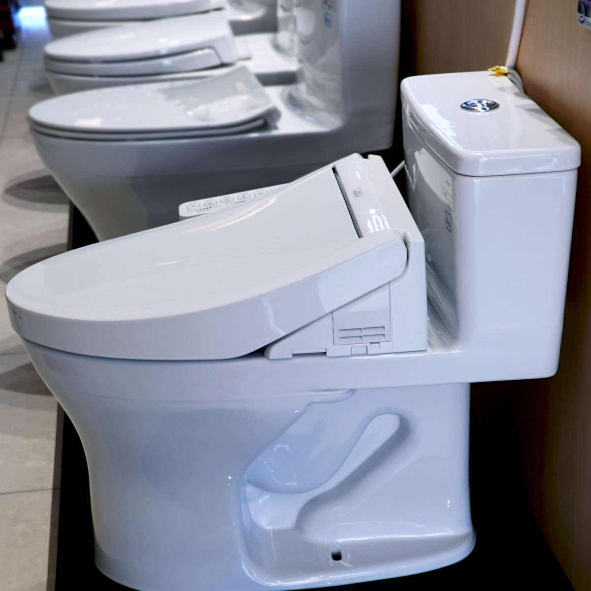 Bồn cầu TOTO MS855DW16 1 khối nắp điện tử Washlet C2 TCF23410AAA