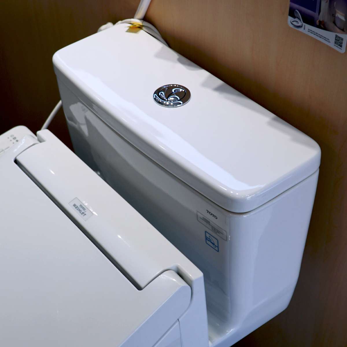 Bồn cầu TOTO MS855DW16 1 khối nắp điện tử Washlet C2 TCF23410AAA