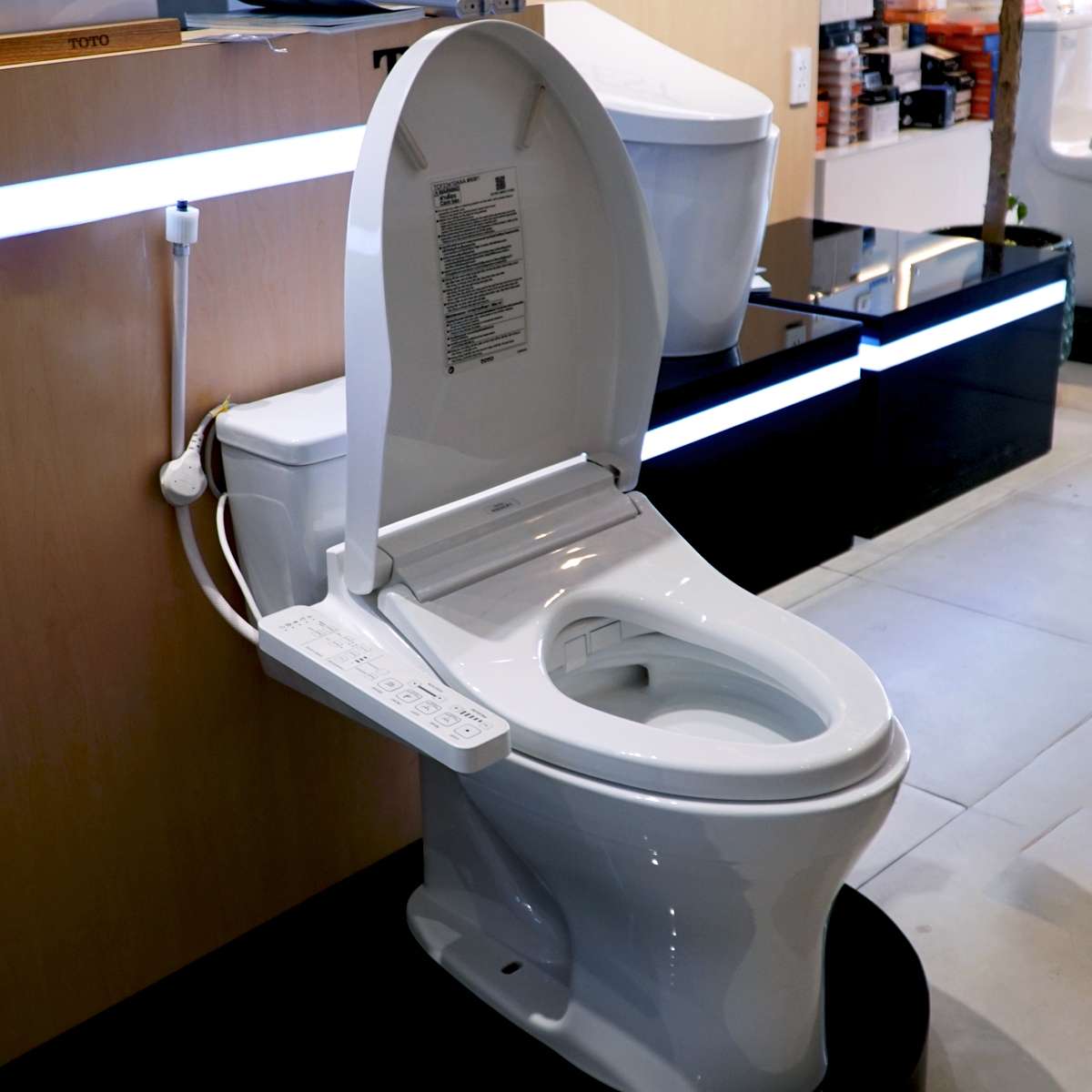 Bồn cầu TOTO MS855DW16 1 khối nắp điện tử Washlet C2 TCF23410AAA