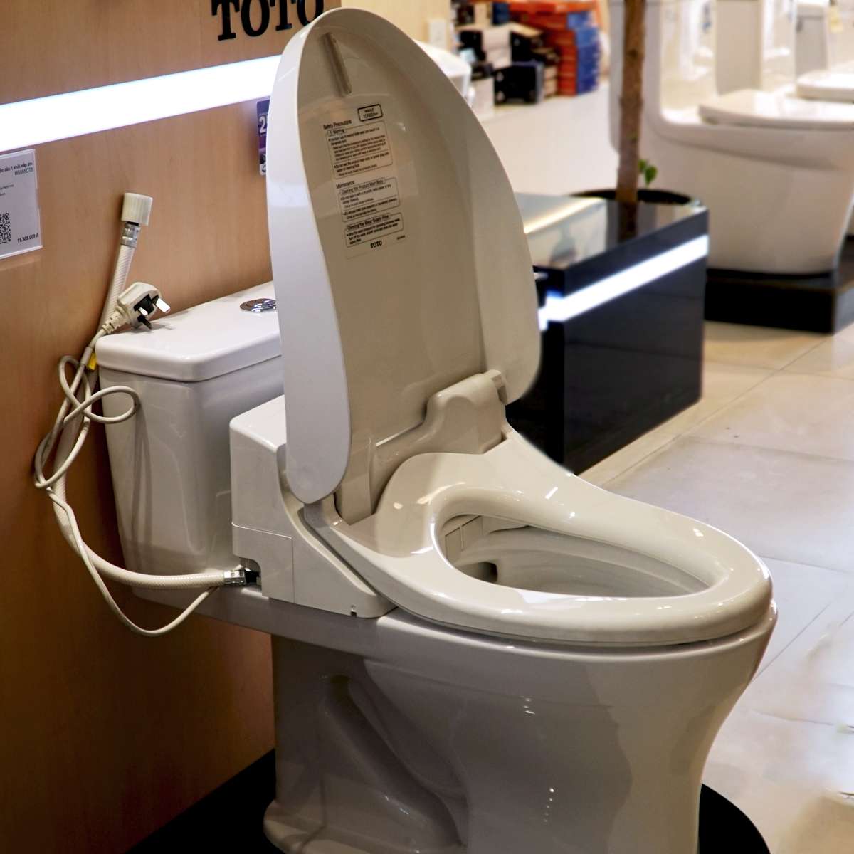 Bồn cầu TOTO nắp rửa điện tử MS855DW6