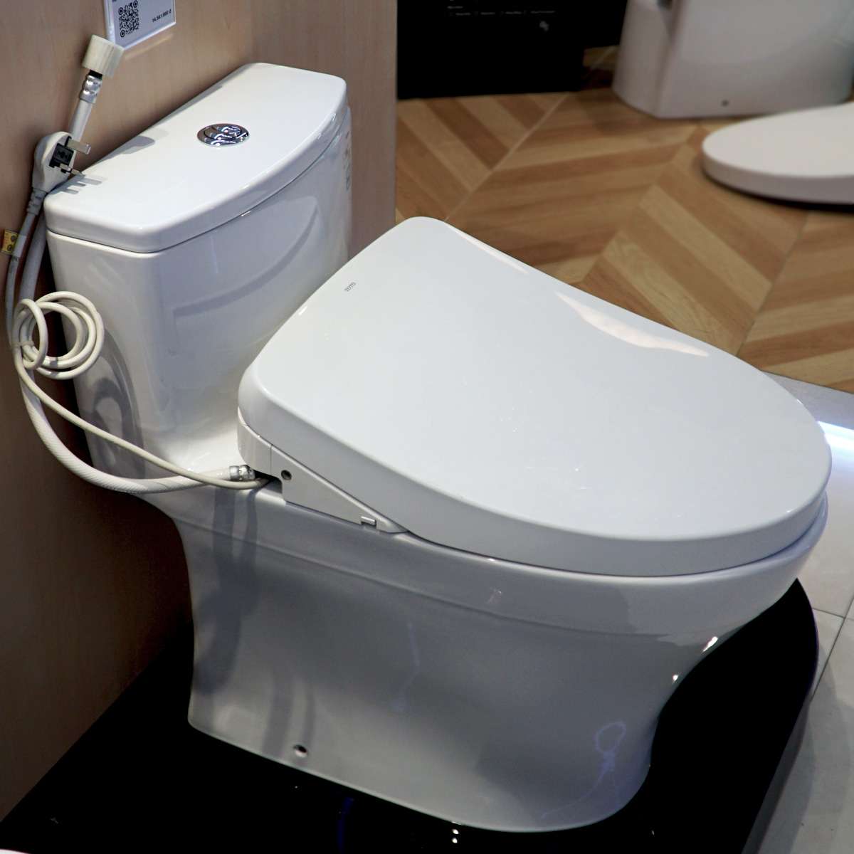 Bồn cầu TOTO MS885DW11 1 khối nắp điện tử Washlet S7 TCF4911Z