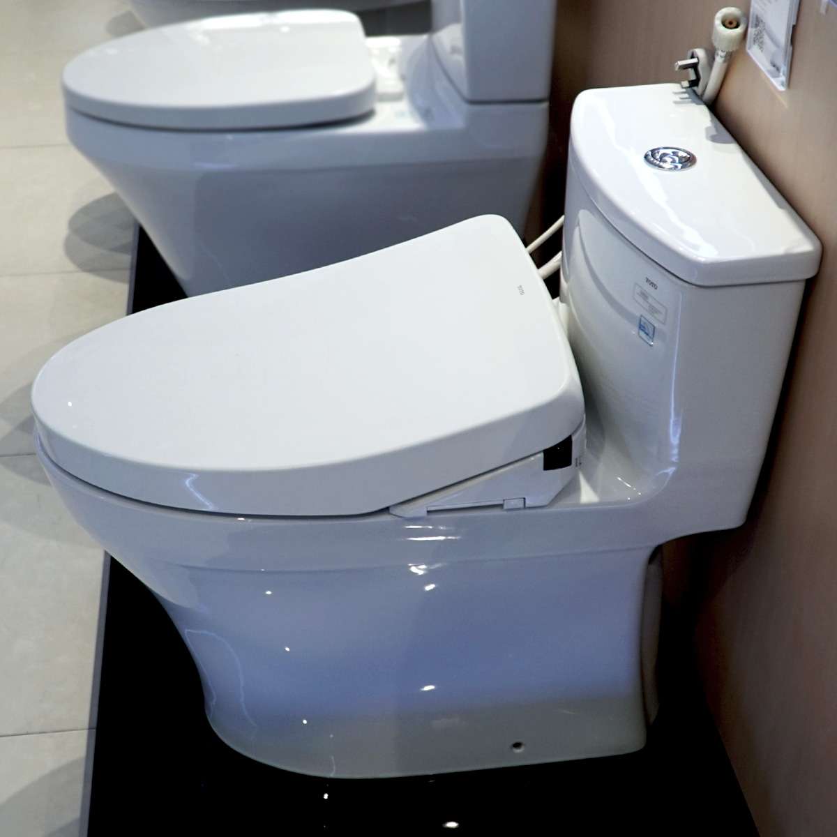 Bồn cầu TOTO MS885DW11 1 khối nắp điện tử Washlet S7 TCF4911Z