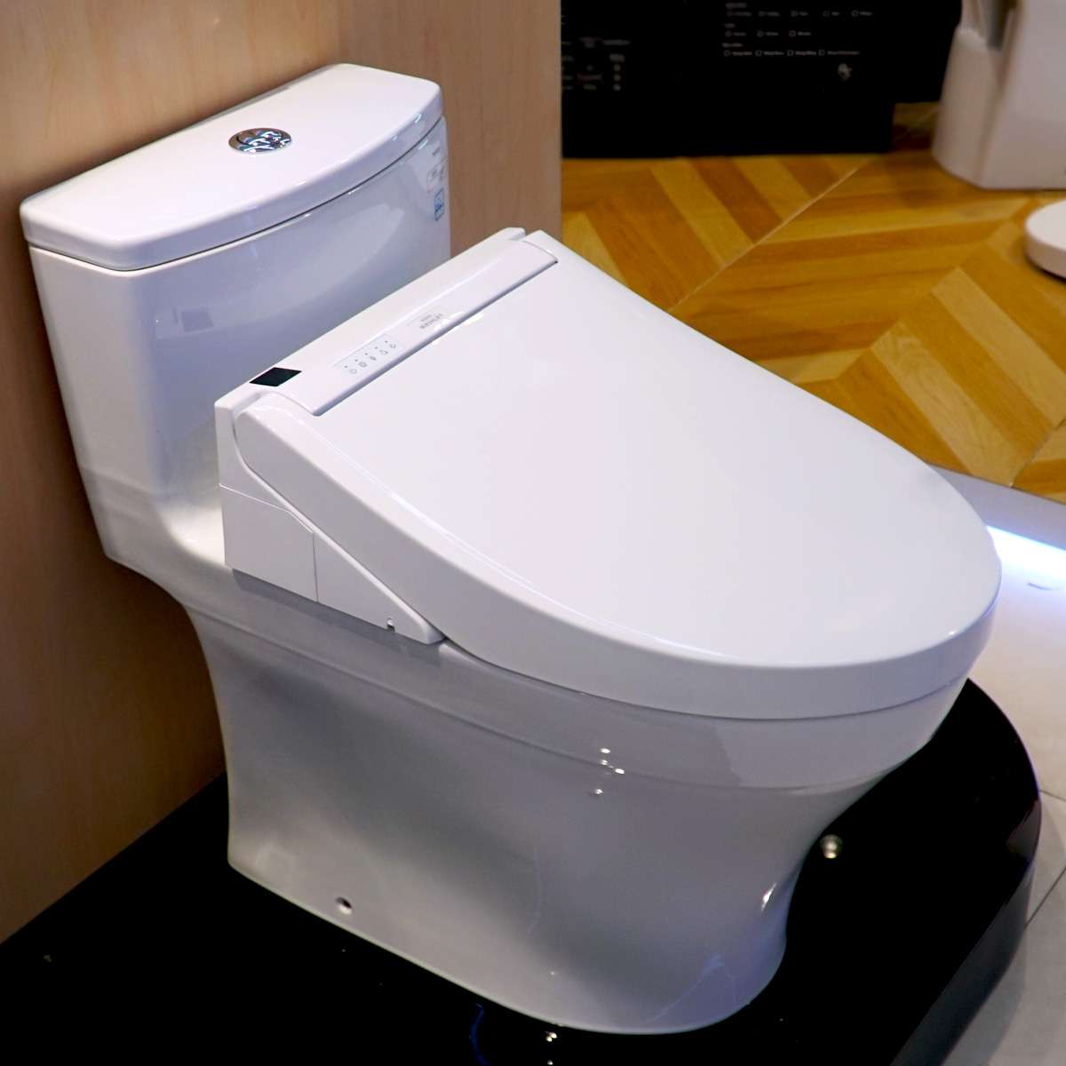 Bồn cầu TOTO MS885DW14 1 khối nắp điện tử Washlet C5 TCF24410AAA