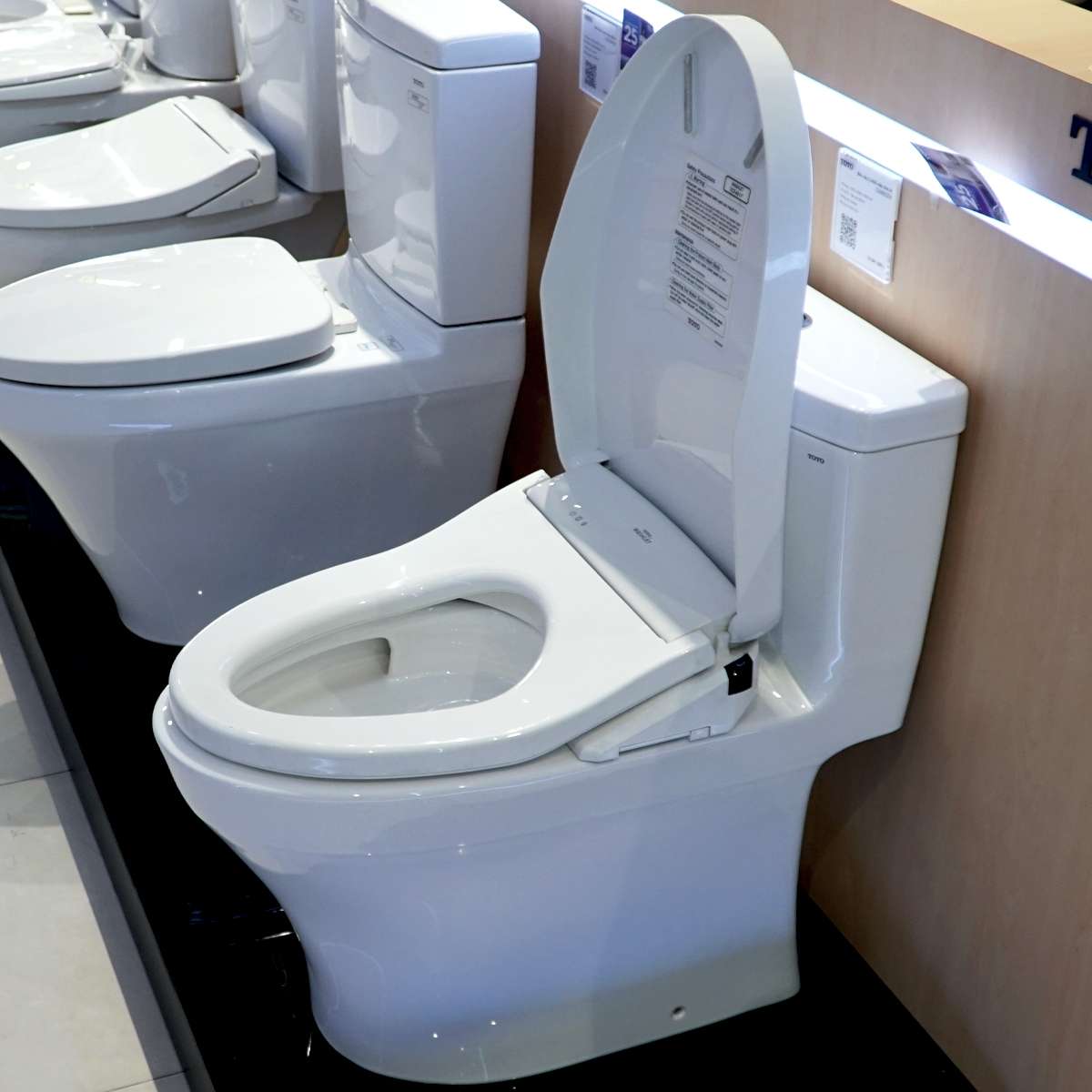 Bồn cầu TOTO MS889DRW11 1 khối nắp điện tử Washlet S7 TCF4911Z