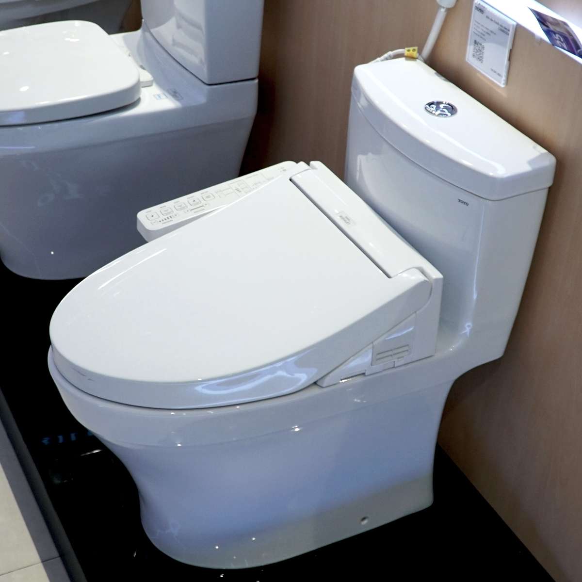 Bồn cầu TOTO MS889DRW16 1 khối nắp điện tử Washlet C2 TCF23410AAA