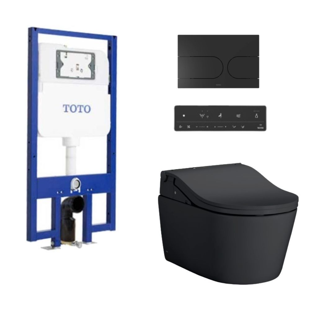 Bồn cầu treo tường điện tử RW (giấu dây) TOTO CW542EME5UMBL/TCF801EBZ#MBL/WH172AT/MB175M#B
