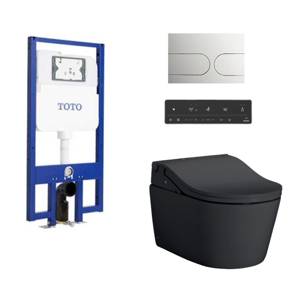Bồn cầu treo tường điện tử RW (giấu dây) xả tự động TOTO CW542EME5UMBL TCF802EBZ WH172AAT MB175M