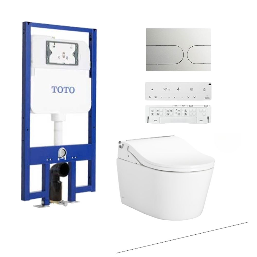 Bồn cầu treo tường điện tử RW (giấu dây) TOTO CW542HME5U/TCF801EZ/WH172AT/MB175M#SS