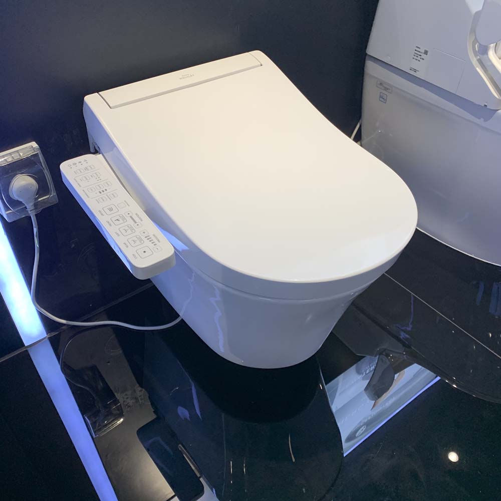 Bồn cầu treo tường điện tử (giấu dây) TOTO CW553C TCF33370GAA WH172AT TCA465 MB170P#SS