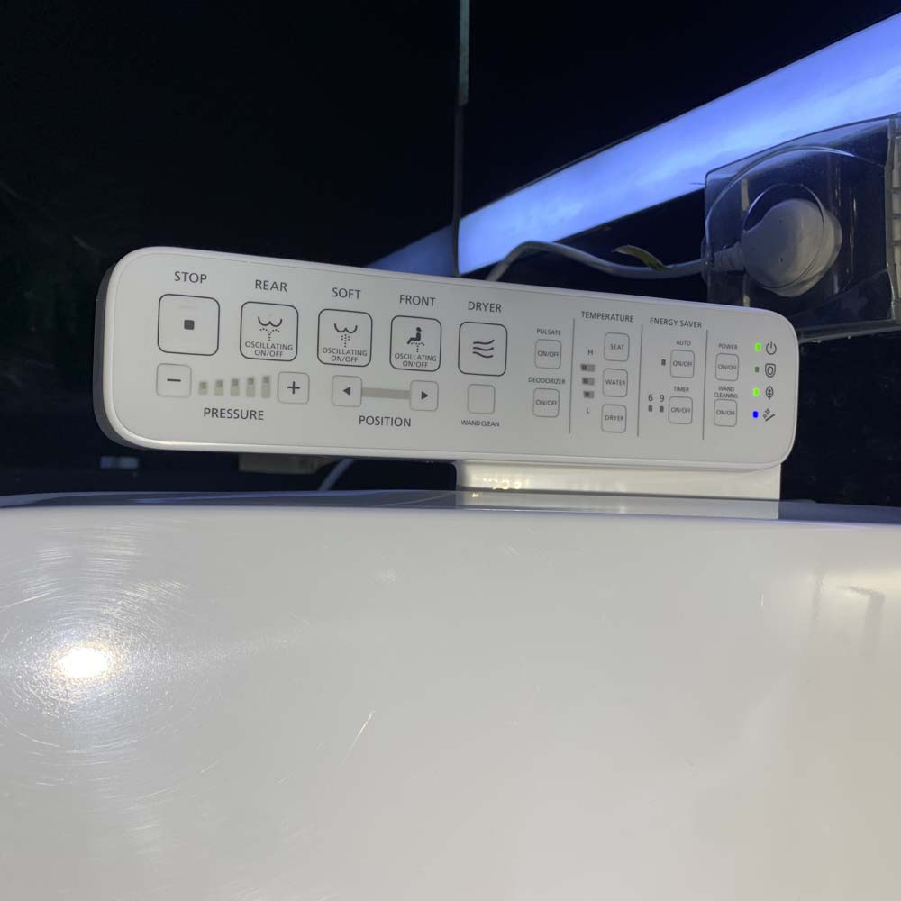 Bồn cầu treo tường điện tử (giấu dây) TOTO CW553C TCF33370GAA WH172AT TCA465 MB170P#SS