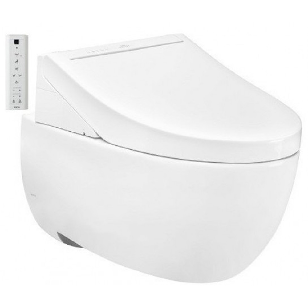 Bồn cầu treo tường nắp rửa điện tử C5 (giấu dây) TOTO CW812REA TCF24460AAA WH172AT TCA465 MB171M#SS