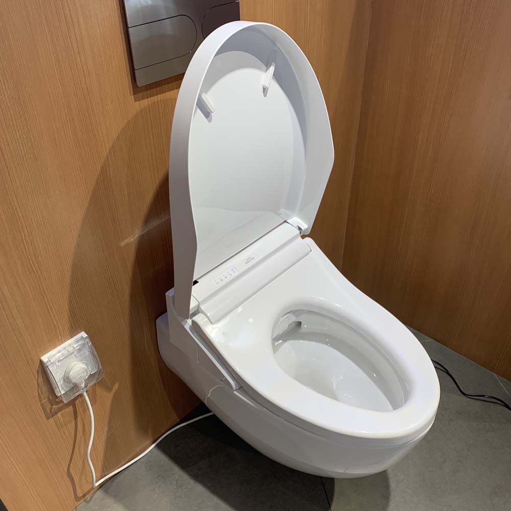 Bồn cầu treo tường điện tử (giấu dây) C5 TOTO CW812REA TCF24460AAA WH172AT TCA465 MB176GH