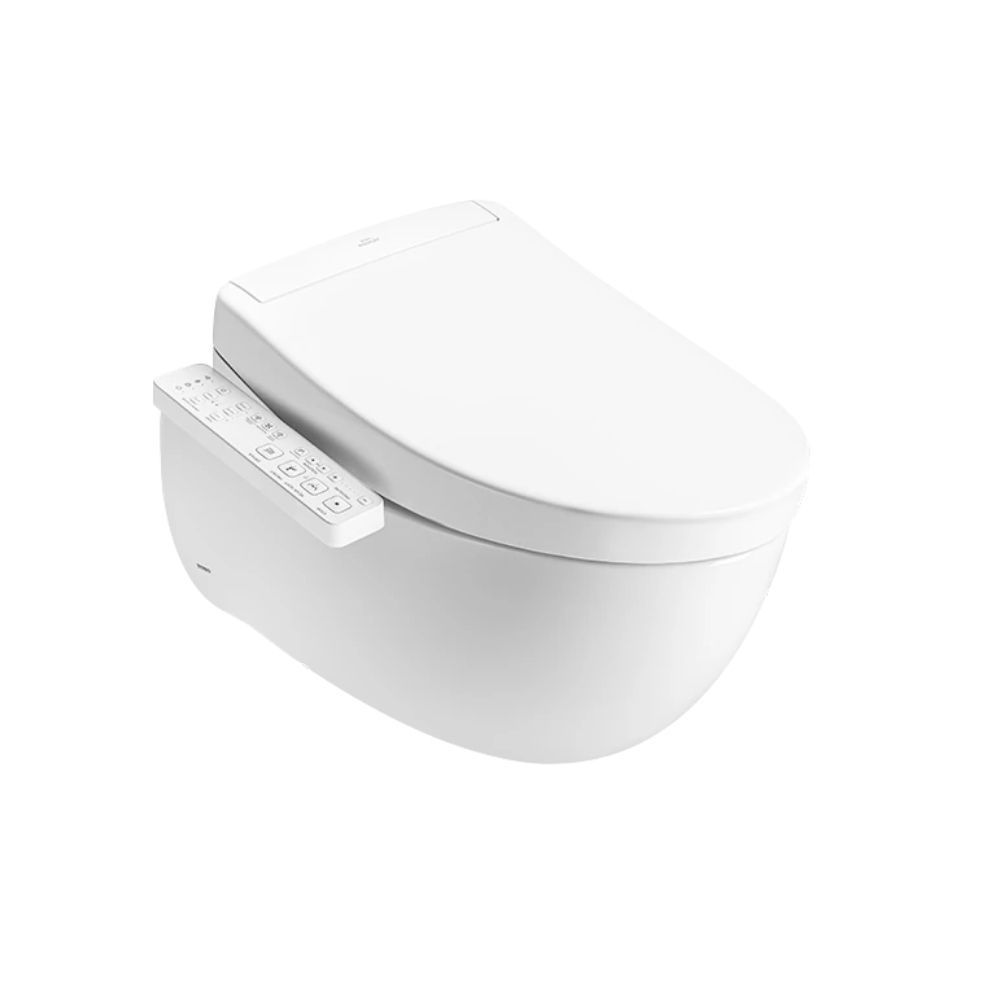 Bồn cầu treo tường nắp rửa điện tử S2 (giấu dây) TOTO CW812REA/TCF33461GAA/WH172AT/TCA465/MB174P#WH