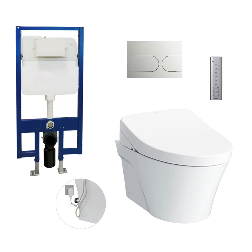 Bồn cầu treo tường điện tử S7 TOTO CW822RA TCF4911Z WH172A MB175M
