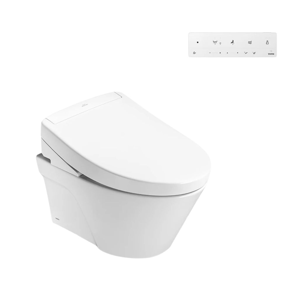 Bồn cầu treo tường nắp rửa điện tử S5 (giấu dây) TOTO CW822REA TCF34461GAA WH172AT TCA465 MB175M#SS