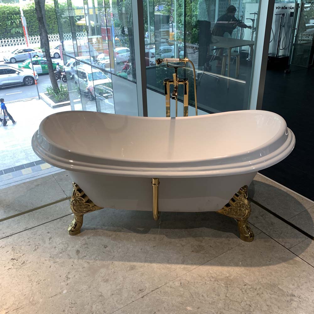 Bồn tắm đặt sàn TOTO FBY1756PTGE#W gang tráng men 1m7