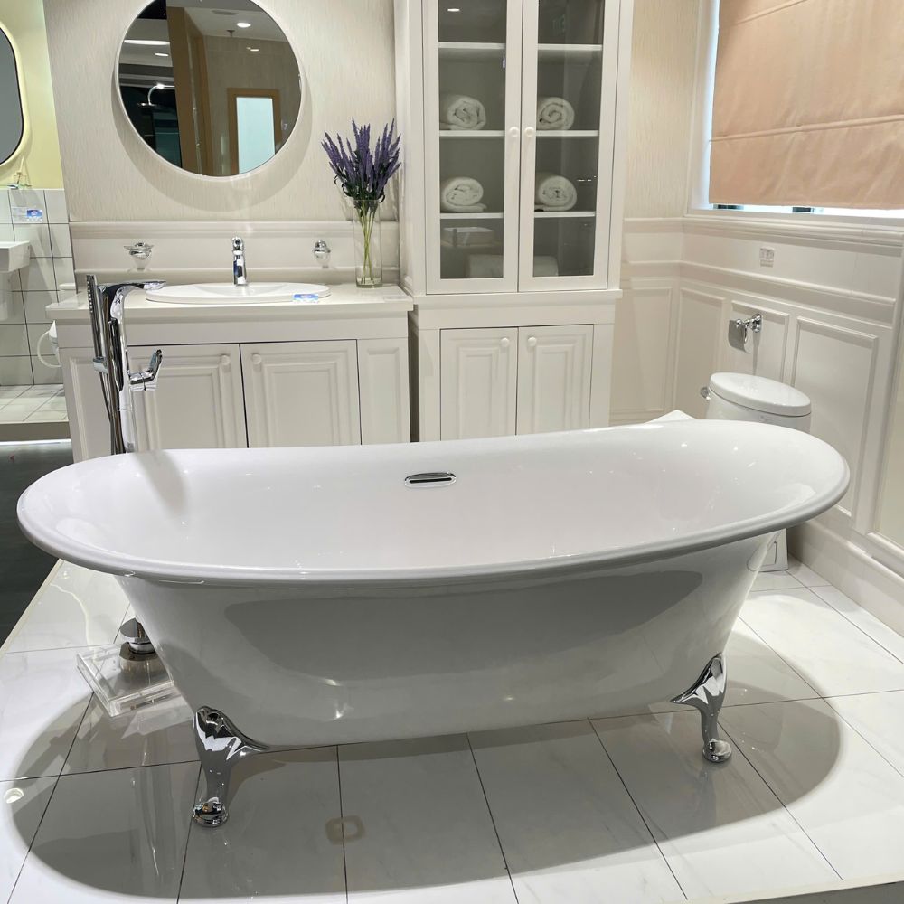 Bồn tắm đặt sàn TOTO PPY1806PWNE#S ngọc trai 1m8