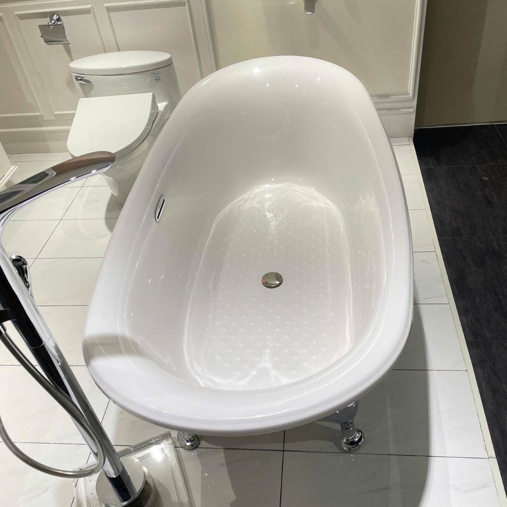 Bồn tắm đặt sàn TOTO PPY1806PWNE#S ngọc trai 1m8