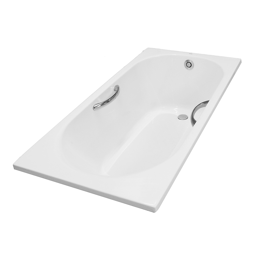 Bồn tắm TOTO PAY1510HV#W TVBF411 nhựa 1m5 tay vịn gồm bộ xả thải