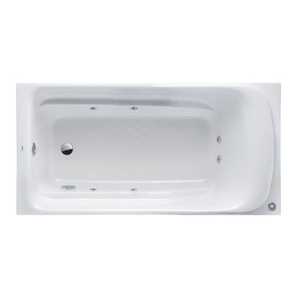 Bồn tắm massage TOTO PPYK1760ZRPNE#P TVBF412 DB505R-2B ngọc trai 1m7 gồm bộ xả thải