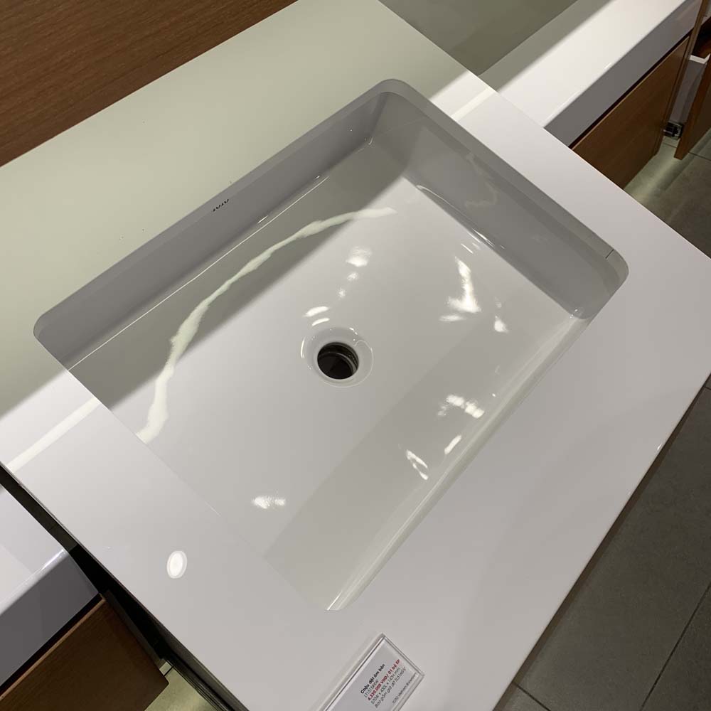 Chậu rửa mặt lavabo âm bàn TOTO LT1515#XW