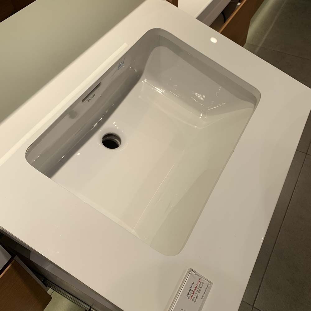 Chậu rửa mặt lavabo âm bàn TOTO LT505T#XW