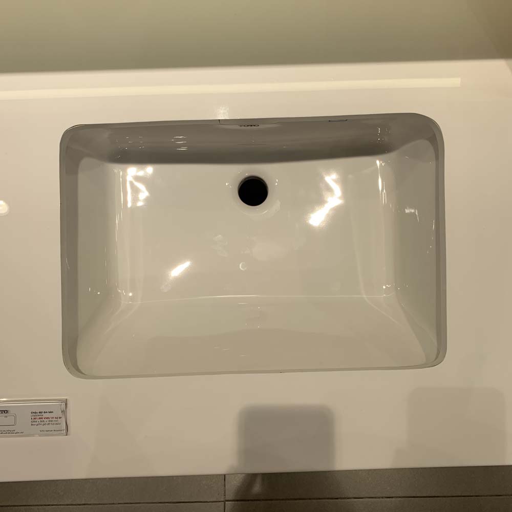 Chậu rửa mặt lavabo âm bàn TOTO LT505T#XW