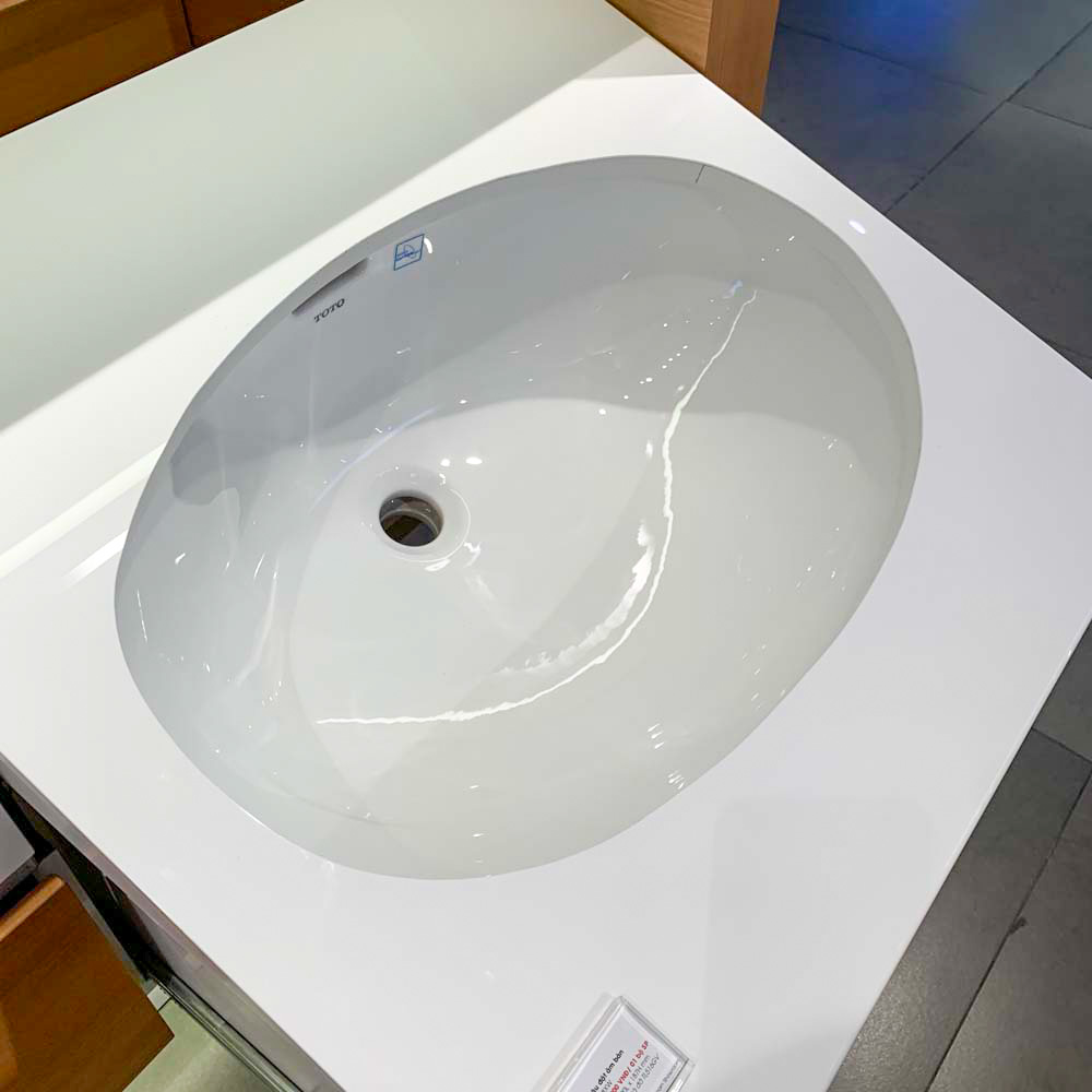 Chậu rửa mặt lavabo âm bàn TOTO LT546#XW
