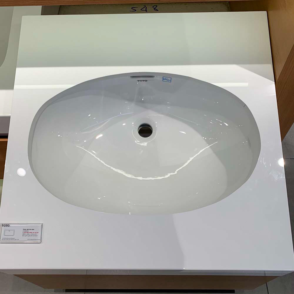 Chậu rửa mặt lavabo âm bàn TOTO LT546#XW