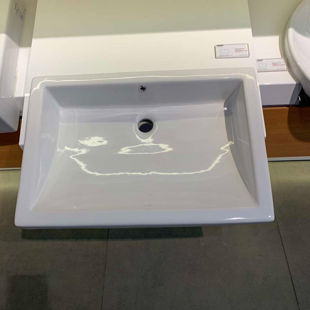 Chậu rửa mặt lavabo bán âm TOTO LW646JW/F