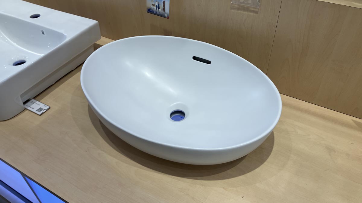 Chậu rửa lavabo đặt bàn TOTO LT1705#MW (LT1705MW) màu trắng mờ